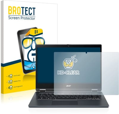 BROTECT - Screenprotector voor Acer TravelMate Spin P4 14" 16:9 - Folie Beschermfolie transparant