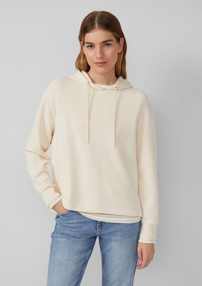 Dames sweatshirt met verlengde rug s.Oliver