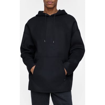 Closed Woolen Hoodie Black Maat: L | Hoodies Outlet | Heren | Zwart
