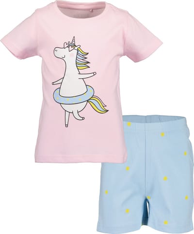 Blue Seven NIGHTWEAR Meisjes Pyjamaset - meerkleurig - Maat 92/98