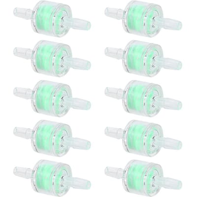 10PCS ABS Vert Pompe à Eau d'Aquarium Tube en Silicone Filtre Aquariums Tuyau Nettoyage Fournitures de Filtration 4mm white