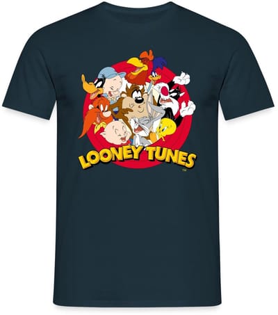 Looney Tunes Groep T-Shirt Heren