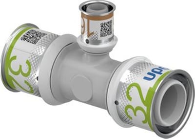 Uponor S-press Plus PSSU T-stuk - 32x16x32mm pers composiet