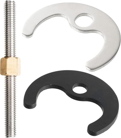 Kraan Bevestigingsset - Armatuur Reparatie - Spoelbak Installatie - Met Rubberen Afdichting - M8 x 130 mm