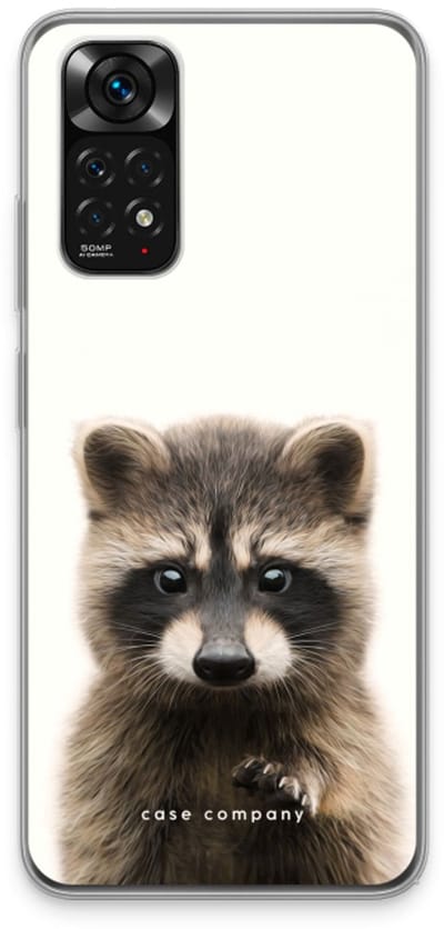 Case Company® - Hoesje geschikt voor Xiaomi Redmi Note 11 hoesje - Rocco - Soft Cover Telefoonhoesje - Bescherming aan alle Kanten en Schermrand