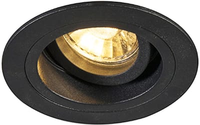 QAZQA 92700 - Inbouwspot - 6 stuks - Ø 92 mm - - Woonkamer | Slaapkamer | Keuken