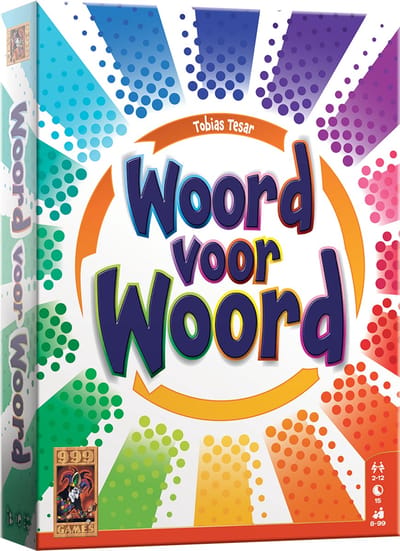 999 Games - Woord voor Woord - Spannend Coöperatief Woordspel - tot 12 spelers
