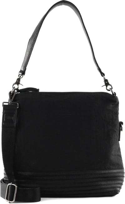 FREDsBRUDER Schoudertas Anea Hobo Black Zwart