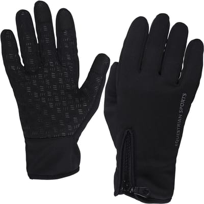 Qhp Handschoenen Qhp Vienna Zwart - S