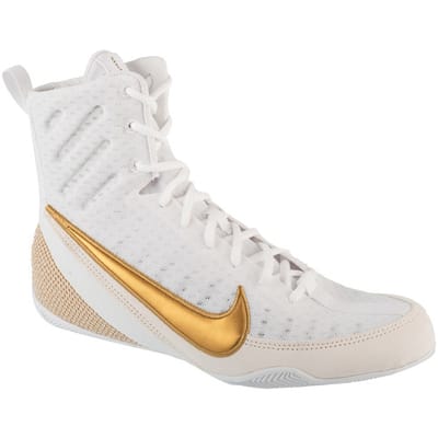 Nike Machomai 3.0 Boksschoenen - Wit/Goud (Beschikbaar in verschillende maten)