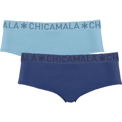 Chicamala – Meisjes Briefs – 2 Pack – Normale Lengte – Onderbroek Meisjes – Kinderkleding – Meisjes Ondergoed – 95% Katoen – Meisjeskleding