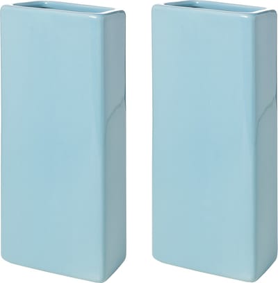 Luchtbevochtiger - 4x - blauw - 900 ml - H21 cm - radiator - aardewerk - verdampers