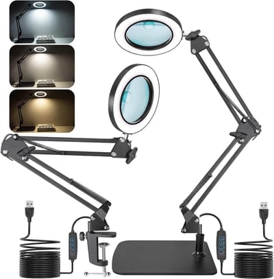 Loeplamp Met Standaard - Lamp Met Led Verlichting