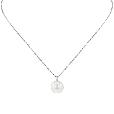 Luna-Pearls - 216.0720 - Ketting - Zoetwater gekweekte parel 7-7.5mm - 925/zilver