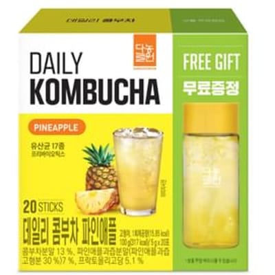 Daily Kombucha - 14 Types 2026 Version - Pineapple