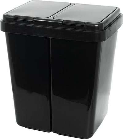 Opbergkast voor buiten - containers van kunsthars voor het sorteren van binnen en buiten / Keter Piñ plastic throw / Opslag Kast 2 x 25L