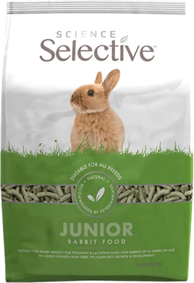 Supreme Science Selective Junior Rabbit - 4 x 1,5 kg - Voordeelverpakking
