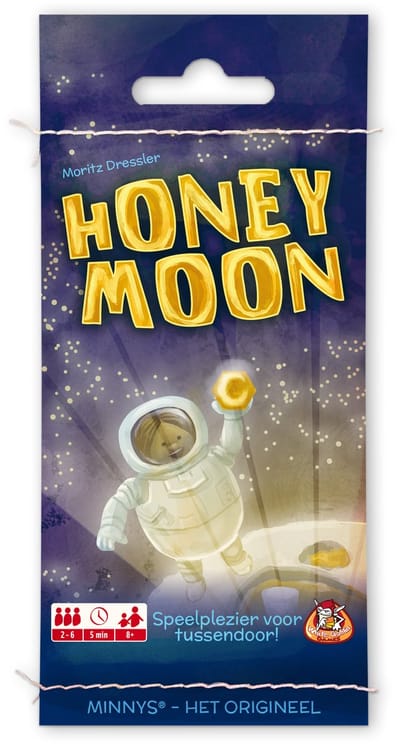 White Goblin Games - Minnys: Honey Moon - familiespel - 2 tot 6 spelers - 5 minuten - Vanaf 8 jaar