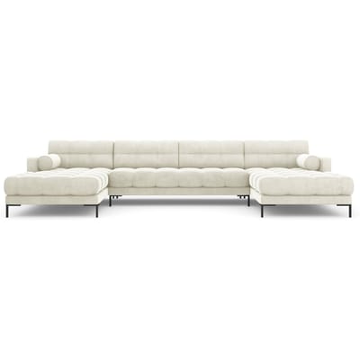 U-hoekbank Bali velvet | Cosmopolitan Design