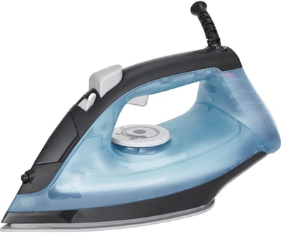 Stoomstrijkijzer - 1600 W voor Efficiënt Strijken van Kleding, Automatische Uitschakeling, Zelfreinigend, vier Temperatuurinstellingen, Snel Opwarmen