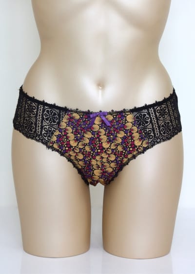 Freya - Latisha - slip - met verschillende kleurtinten en leuk paars accent- Maat S / 36