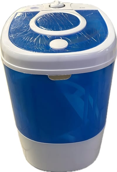 DnA® Mini Wasmachine - Camping Wasmachine - Kleine Wasmachine - Blauw - ‎40cm x 35cm x 55cm