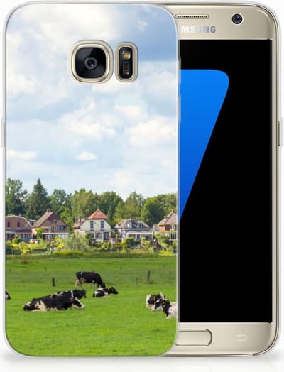Samsung Galaxy S7 TPU Hoesje Koeien