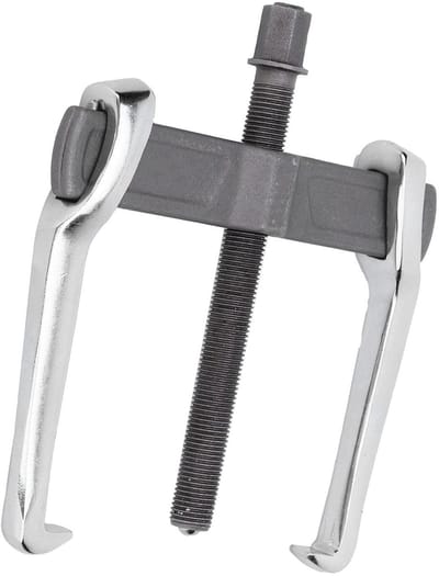 Dailygoods- Bekkentrekker Professioneel Gereedschap - 2-Klauwen Trekker - Chroom-Vanadium-Staal - Voor Tandwielen/Lagers - 24 cm Lengte