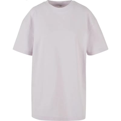 Build Your Brand - Oversized Boyfriend Dames T-Shirt - Soft Lilac maat S
