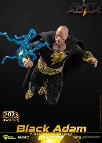 DC Comics Dynamic 8ction Heroes Action Figure 1/9 Black Adam Final Battle Version 18 cm