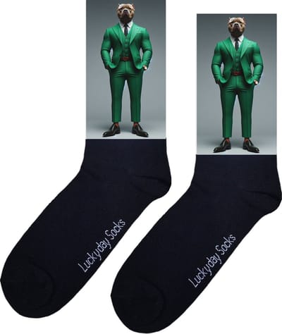 Pitbull suit sokken - verjaardag cadeau - Moederdag - Vaderdag - opkikkertje - kerst cadeau sokken - valentijnsdag - Sokken waar je vrolijk van wordt - leuke sokken voor heren en dames - leuk cadeau - maat 37-44