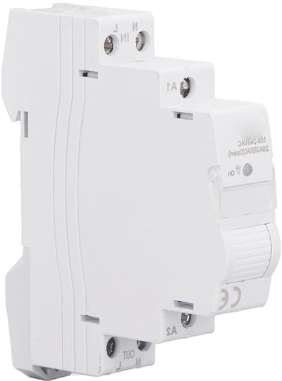 Slimme Energiemeter - Stroom Verbruik - Energie Beheer - Real-time Data - 100-240V 20A - Grijs