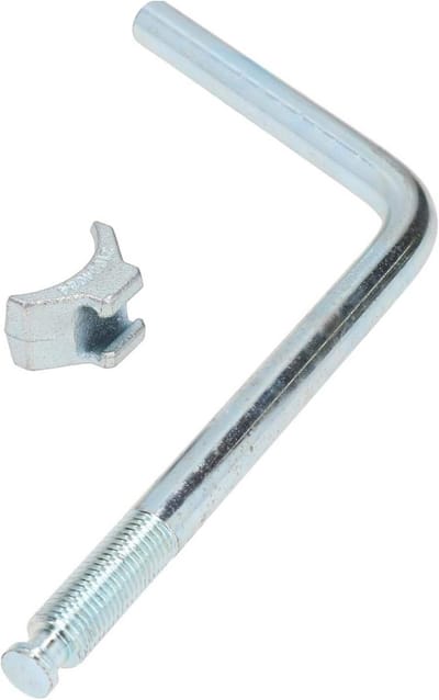 Jockey Wielklem Handvat - Verlengde Klem - Trailer Onderhoud - Extra Lange Handgreep - 29cm Handvat