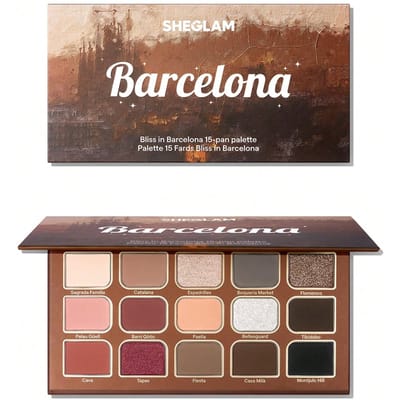 Bliss In Barcelona 15-Pan Palette Merk Beauty Cosmetica Make-Up Voor Vrouwen En Meisjes