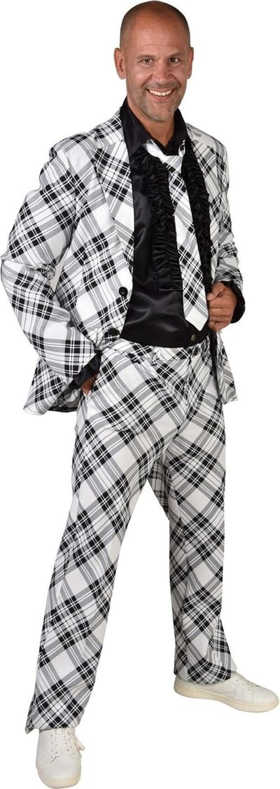 Fancy Black And White 3delig - Man