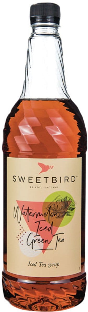 Siroop voor ijsthee Sweetbird Watermelon Iced Green Tea, 1 l