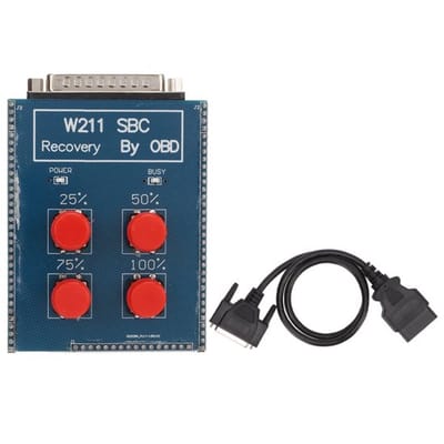 ABS SBC Reparatietool met LED-indicator - Vervanging voor W211/E-Klasse - R230/SL-Klasse - Sensotronic Rembesturingssysteem - Eenvoudige bediening - Remdiagnosetool