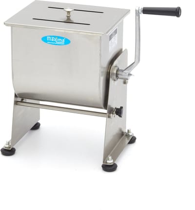 Vleesmenger 10 L - 7,5 Kg Vlees - Kantelbare Kom - Handmatig