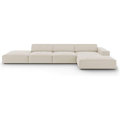 6-zits hoekbank Jodie velvet rechts | Micadoni