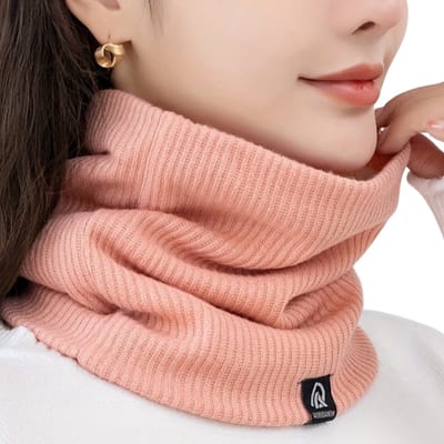 Nivard Nekwarmer - Dames - Fleece - Motor - Bandana - Masker - Colsjaal - Sjaal - Gewatteerd - Skiën - Warm - Casual - Roze