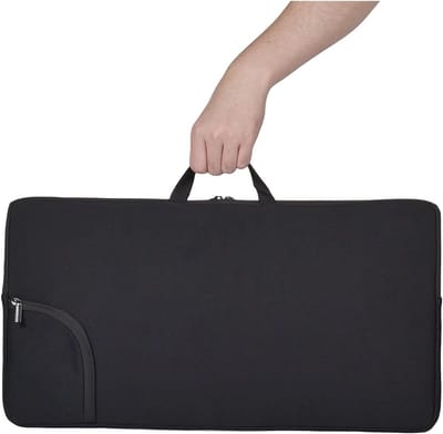 Schokbestendige en stofdichte neopreen tas voor toetsenbord en muis, geschikt voor draadloze toetsenbord- en muiscombinaties zoals MK570 en MK550