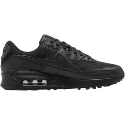 Nike Air Max 90 (W) - Triple Black - Dames Sneakers Schoenen Zwart DH8010-001 , Maat: EU 36 US 5.5