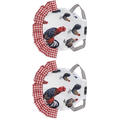 2 Pièces Selle de Poulet Tablier de Poule Protecteur de Plumes d'Aile Protection Élastique Fournitures pour Animaux de Basse-cour Type C white