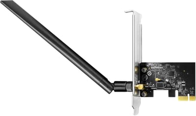 Draadloze WiFi Adapter - Netwerkkaart PC - Snelle Internetverbinding - Dual-Band Technologie - PCIe