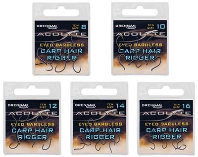 Drennan Acolyte Carp Hair Rigger - Maat : 8