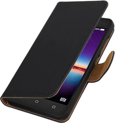 Bookstyle Wallet Case Hoesjes Geschikt voor Huawei Y3 II Zwart