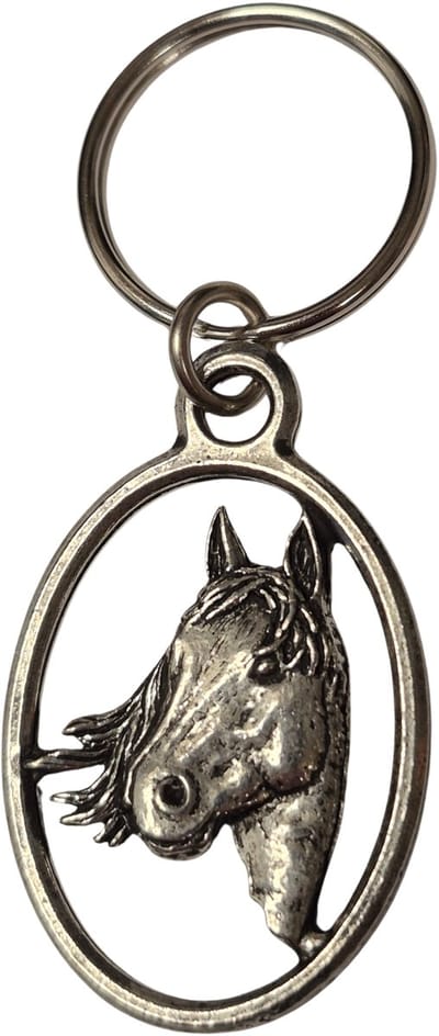 Sleutelhanger Paard Paardenhoofd Manen Paarden Cadeau Keyring Paardenmeisje Sleutelhangers Sleutel