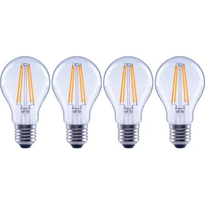 Sencys Ledfilamentlamp Peertje - D6cm - Warm Wit - E27 - 5,9w - 4 Stuks