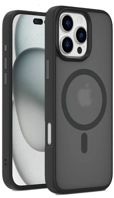 Mobiq Telefoonhoesje geschikt voor iPhone 16 Pro - Geschikt voor Magsafe - Magnetisch opladen