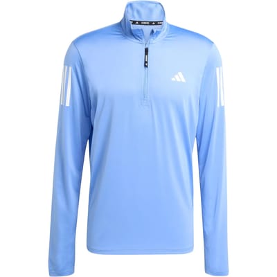 adidas Performance Own The Run Ritsshirt - Heren - Blauw